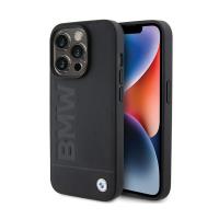 BMW Leather Hot Stamp MagSafe - Etui iPhone 15 Pro (Czarny) BMW Leather Hot Stamp MagSafe - Etui iPhone 15 Pro (Czarny)