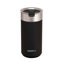 Quokka Boost Coffee Tumbler - Kubek termiczny ze stali nierdzewnej z zaparzaczem 400 ml (Carbon Black) Quokka Boost Coffee Tumbler - Kubek termiczny ze stali nierdzewnej z zaparzaczem 400 ml (Carbon Black)