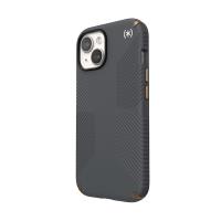 Speck Presidio2 Grip - Etui iPhone 16e / iPhone 15 / iPhone 14 / iPhone 13 (Charcoal Grey / Cool Bronze / White)