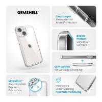 Speck Gemshell - Etui iPhone 16e / iPhone 15 / iPhone 14 / iPhone 13 (Clear)