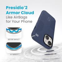 Speck Presidio2 Grip ClickLock & MagSafe - Etui iPhone 16e / iPhone 15 / iPhone 14 / iPhone 13 (Coastal Blue / Dust Grey / White)