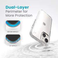 Speck Presidio Perfect-Clear - Etui iPhone 16e / iPhone 15 / iPhone 14 / iPhone 13 (Clear)