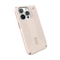 Speck Presidio2 Grip ClickLock & MagSafe - Etui iPhone 15 Pro (Bleached Bone / Heirloom Gold / Hazel Brown)