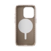Speck Presidio2 Grip ClickLock & MagSafe - Etui iPhone 15 Pro (Bleached Bone / Heirloom Gold / Hazel Brown)