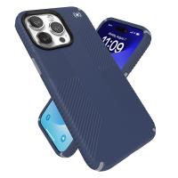 Speck Presidio2 Grip - Etui iPhone 15 Pro Max (Coastal Blue / Dust Grey / White)