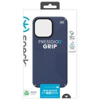 Speck Presidio2 Grip - Etui iPhone 15 Pro Max (Coastal Blue / Dust Grey / White)
