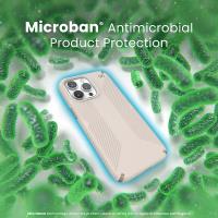 Speck Presidio2 Grip - Etui iPhone 15 Pro Max (Bleached Bone / Heirloom Gold / Hazel Brown)