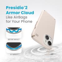 Speck Presidio2 Pro Magsafe - Etui iPhone 16e / iPhone 15 / iPhone 14 / iPhone 13 (Bleached Bone / Heirloom Gold / Hazel Brown)