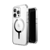 Speck Presidio Perfect-Clear MagSafe - Etui iPhone 15 Pro (Clear / Chrome Finish / Serene Silver) Speck Presidio Perfect-Clear MagSafe - Etui iPhone 15 Pro (Clear / Chrome Finish / Serene Silver)