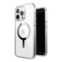 Speck Presidio Perfect-Clear MagSafe - Etui iPhone 15 Pro Max (Clear / Chrome Finish / Serene Silver) Speck Presidio Perfect-Clear MagSafe - Etui iPhone 15 Pro Max (Clear / Chrome Finish / Serene Silver)