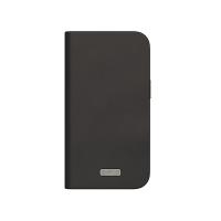 Moshi Overture MagSafe - Skórzane etui 3w1 z klapką iPhone 15 (Midnight Black)