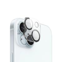 Crong Lens Shield - Szkło na aparat i obiektyw iPhone 15 / iPhone 15 Plus Crong Lens Shield - Szkło na aparat i obiektyw iPhone 15 / iPhone 15 Plus