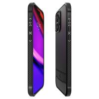 Spigen Rugged Armor Mag MagSafe - Etui do iPhone 15 Pro (Matte Black)