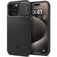 Spigen Optik Armor Mag MagSafe - Etui do iPhone 15 Pro Max (Czarny) Spigen Optik Armor Mag MagSafe - Etui do iPhone 15 Pro Max (Czarny)