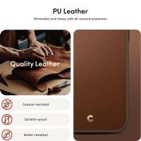 Spigen Cyrill Kajuk Mag MagSafe - Etui do iPhone 15 Pro Max (Saddle Brown)