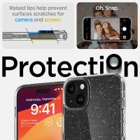 Spigen Liquid Crystal Glitter - Etui do iPhone 15 (Przezroczysty)