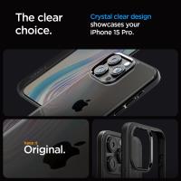 Spigen Ultra Hybrid - Etui do iPhone 15 Pro (Matte Black)