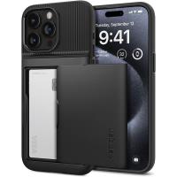 Spigen Slim Armor CS - Etui do iPhone 15 Pro (Czarny) Spigen Slim Armor CS - Etui do iPhone 15 Pro (Czarny)