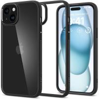 Spigen Ultra Hybrid - Etui do iPhone 15 (Matte Black) Spigen Ultra Hybrid - Etui do iPhone 15 (Matte Black)
