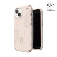 Speck Presidio2 Grip ClickLock & MagSafe - Etui iPhone 15 / iPhone 14 / iPhone 13 (Bleached Bone / Heirloom Gold / Hazel Brown)