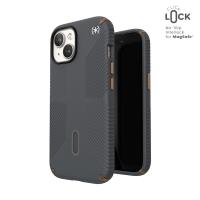 Speck Presidio2 Grip ClickLock & MagSafe - Etui iPhone 16e / iPhone 15 / iPhone 14 / iPhone 13 (Charcoal Grey / Cool Bronze) Speck Presidio2 Grip ClickLock & MagSafe - Etui iPhone 16e / iPhone 15 / iPhone 14 / iPhone 13 (Charcoal Grey / Cool Bronze)