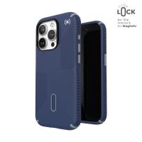 Speck Presidio2 Grip ClickLock & MagSafe - Etui iPhone 15 Pro (Coastal Blue / Dust Grey) Speck Presidio2 Grip ClickLock & MagSafe - Etui iPhone 15 Pro (Coastal Blue / Dust Grey)