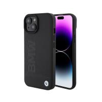BMW Leather Hot Stamp MagSafe - Etui iPhone 15 (Czarny) BMW Leather Hot Stamp MagSafe - Etui iPhone 15 (Czarny)