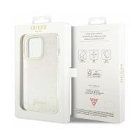 Guess IML Faceted Mirror Disco Iridescent - Etui iPhone 15 Pro Max (różowy)