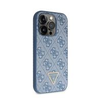 Guess Crossbody 4G Metal Logo - Etui iPhone 15 Pro Max (niebieski)