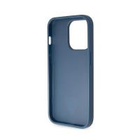Guess Crossbody 4G Metal Logo - Etui iPhone 15 Pro Max (niebieski)