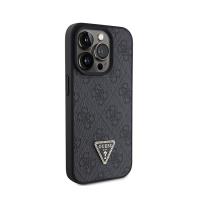 Guess Crossbody 4G Metal Logo - Etui iPhone 15 Pro Max (czarny)