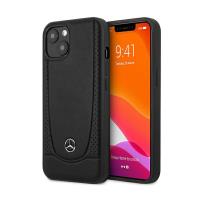 Mercedes Leather Urban Line - Etui iPhone 15 Plus (czarny) Mercedes Leather Urban Line - Etui iPhone 15 Plus (czarny)