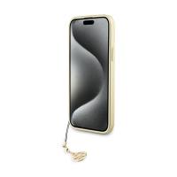 Guess 4G Charms Collection - Etui iPhone 15 Plus (brązowy)