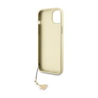 Guess 4G Charms Collection - Etui iPhone 15 Plus (brązowy)