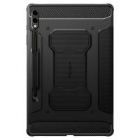 Spigen Rugged Armor Pro - Etui do Samsung Galaxy Tab S9+ 12.4" (Czarny)