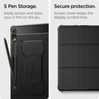 Spigen Rugged Armor Pro - Etui do Samsung Galaxy Tab S9+ 12.4" (Czarny)