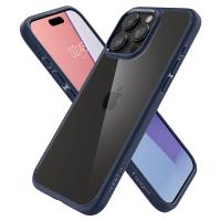 Spigen Ultra Hybrid - Etui do iPhone 15 Pro Max (Granatowy)