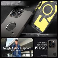 Spigen Tough Armor Mag MagSafe - Etui do iPhone 15 Pro (Gunmetal)