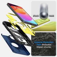Spigen Tough Armor Mag MagSafe - Etui do iPhone 15 (Navy Blue)
