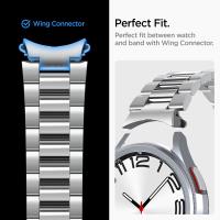 Spigen Modern Fit Band - Bransoleta do Samsung Galaxy Watch 6 Classic 47 mm (Srebrny)