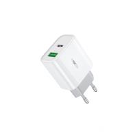 WEKOME WP-U53 Maxspeed - Ładowarka sieciowa USB-C PD 20W & USB-A QC3.0 18W Fast Charger (Biały) WEKOME WP-U53 Maxspeed - Ładowarka sieciowa USB-C PD 20W & USB-A QC3.0 18W Fast Charger (Biały)