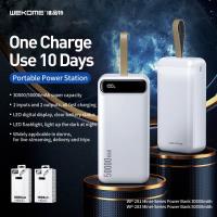 WEKOME WP-283 Minre Series - Power bank 50000 mAh Fast Charging 2x USB-A 10W + latarka LED (Biały)