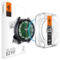 Spigen GLAS.TR EZ FIT 2-Pack - Szkło hartowane do Samsung Galaxy Watch 6 Classic 47 mm (2 szt) Spigen GLAS.TR EZ FIT 2-Pack - Szkło hartowane do Samsung Galaxy Watch 6 Classic 47 mm (2 szt)