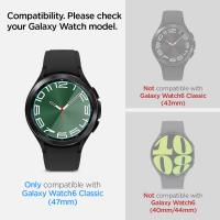 Spigen GLAS.TR EZ FIT 2-Pack - Szkło hartowane do Samsung Galaxy Watch 6 Classic 47 mm (2 szt)