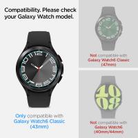 Spigen GLAS.TR EZ FIT 2-Pack - Szkło hartowane do Samsung Galaxy Watch 6 Classic 43 mm (2 szt)