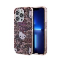 Hello Kitty IML Tags Graffiti - Etui iPhone 13 Pro Max (różowy) Hello Kitty IML Tags Graffiti - Etui iPhone 13 Pro Max (różowy)