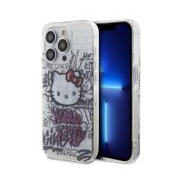 Hello Kitty IML Kitty On Bricks Graffiti - Etui iPhone 14 Pro Max (biały)