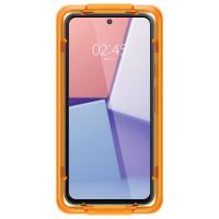 Spigen Alm Glass FC - Szkło hartowane do Google Pixel 8 (Czarna ramka)