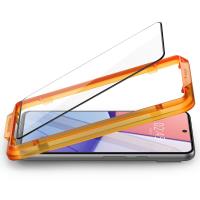 Spigen Alm Glass FC - Szkło hartowane do Google Pixel 8 (Czarna ramka)