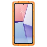 Spigen Alm Glass FC - Szkło hartowane do Google Pixel 8 Pro (Czarna ramka)